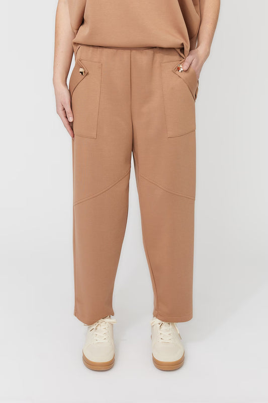 Full-length Relaxed Luxe Trousers Style 261398