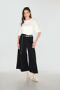 Belted Trousers Style 263186 DARK BLUE