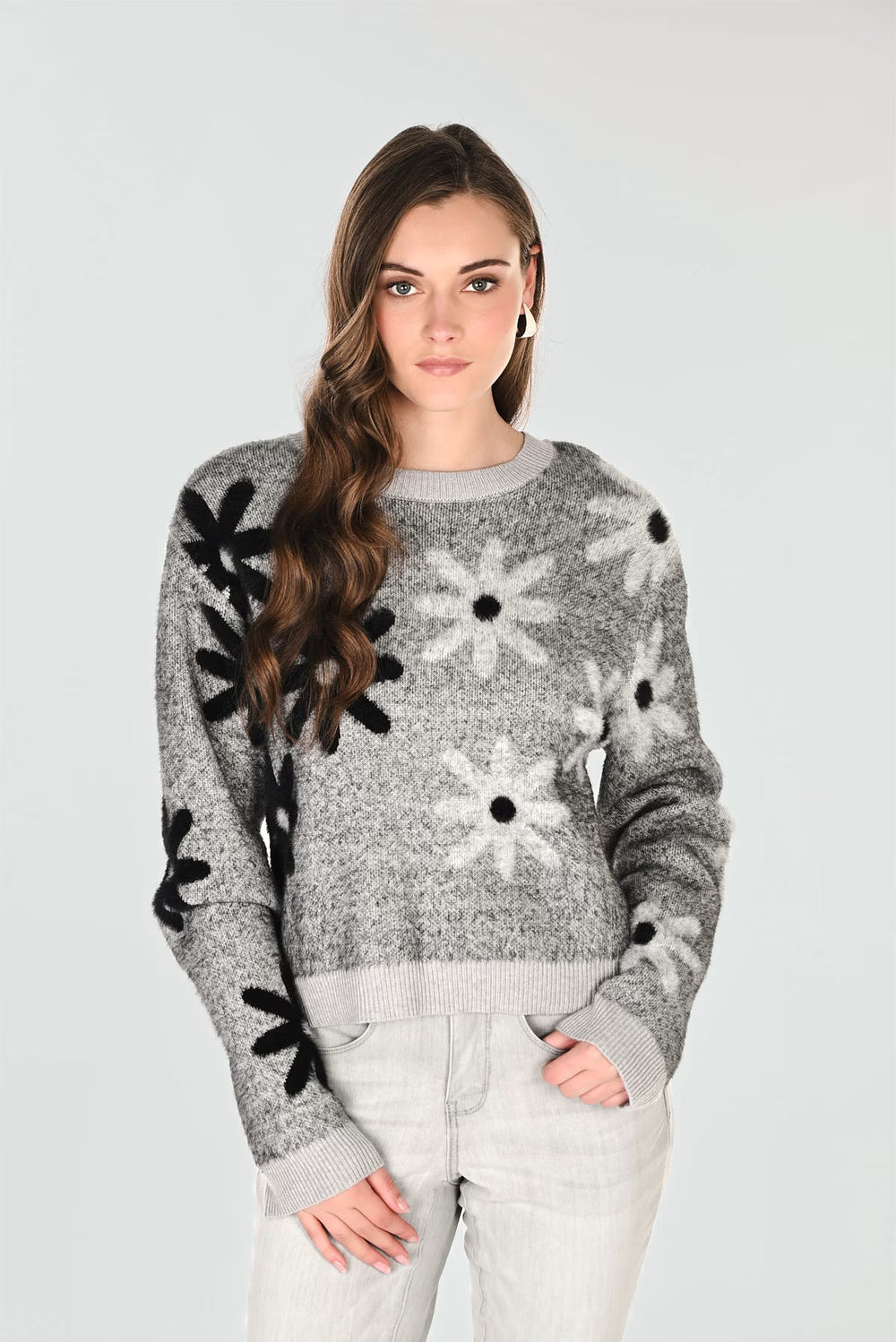 Floral Casual Pullover Style 263713