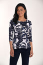 Floral Crew Neck Pullover Style 266341
