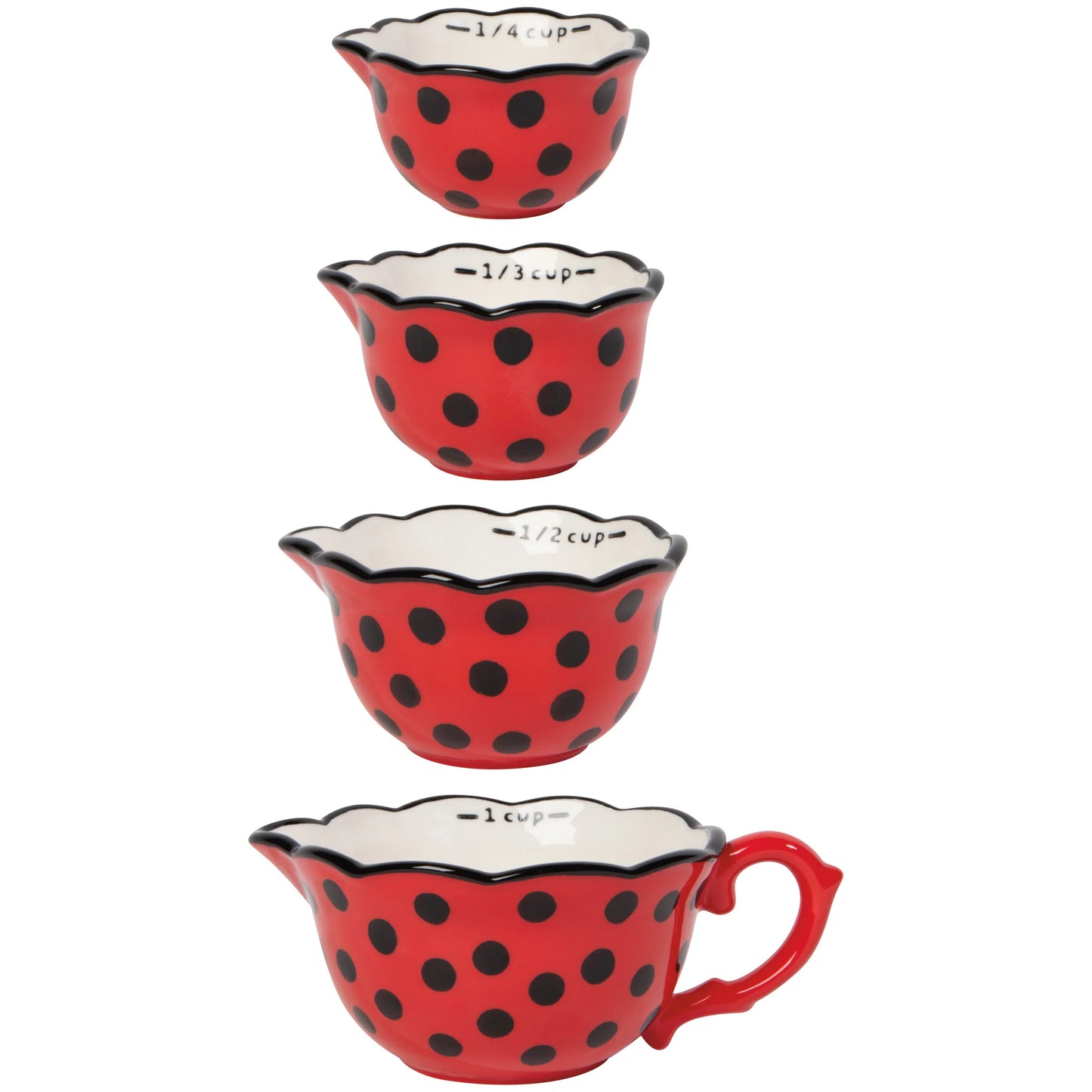 Ladybugs Measuring Cups Set of 4