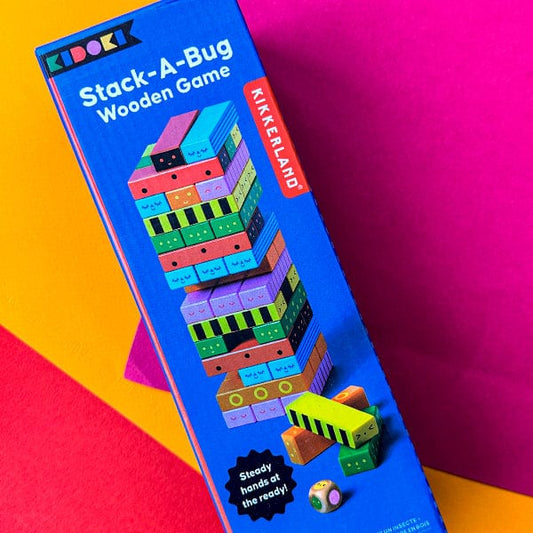 Stack-A-Bug Wooden Game