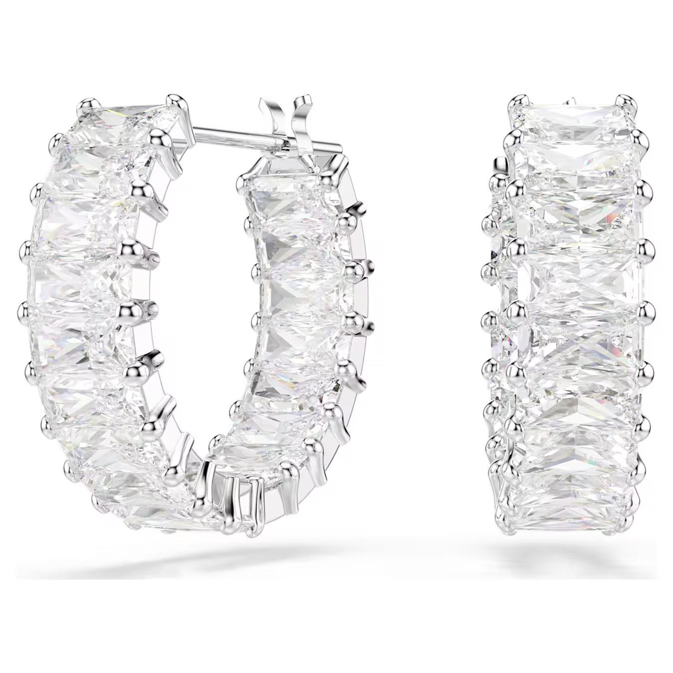 Matrix Hoop earrings 5733397 Swarovski