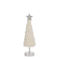 White and Gold Cone Tree With Star