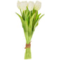 White rubber tulip