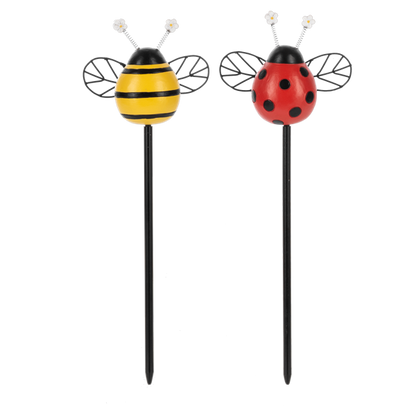 Bee & Ladybug Plant Picks