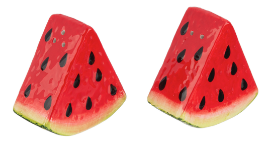 Watermelon Salt & Pepper Shaker Set