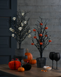 LED Light Up Halloween Tree