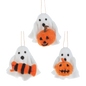 Felted Ghost Orn