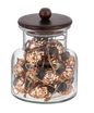 Copper pinecone ornament