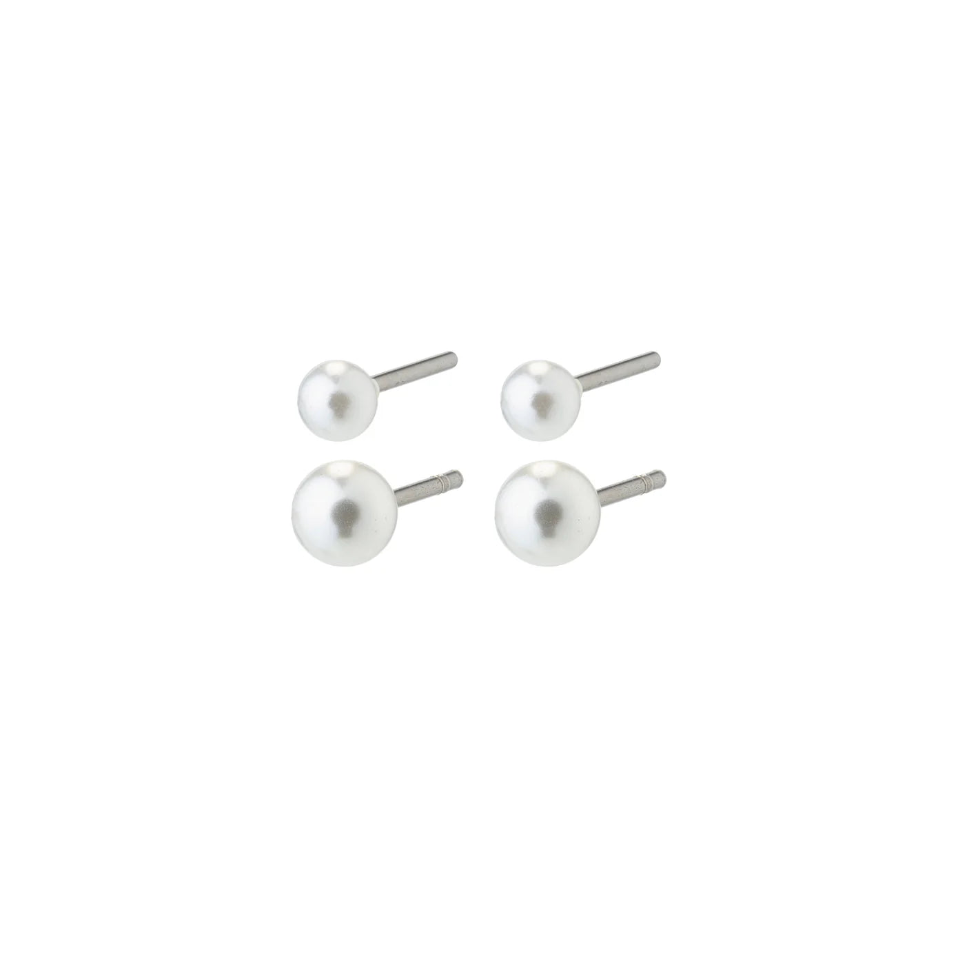 DAMARIS pearl earrings 2-in-1 set