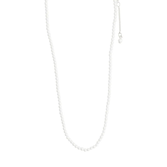 BAKER pearls necklace silver-plated