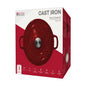 Round Cast Iron Casserole Merlot 4L