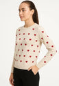 Falling Hearts Sweater
