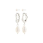 JONNE pearl earrings, 2-in-1 set