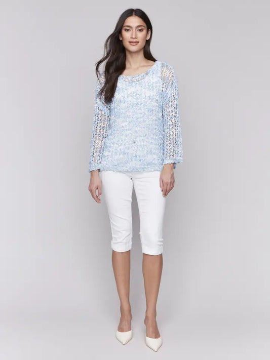 Open Weave Sweater