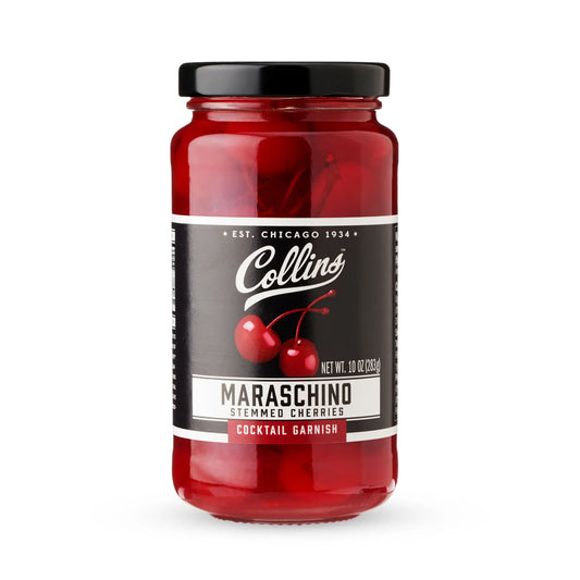 Collins Stemmed Cocktail Cherries, 10 oz