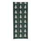 Trees green table runner