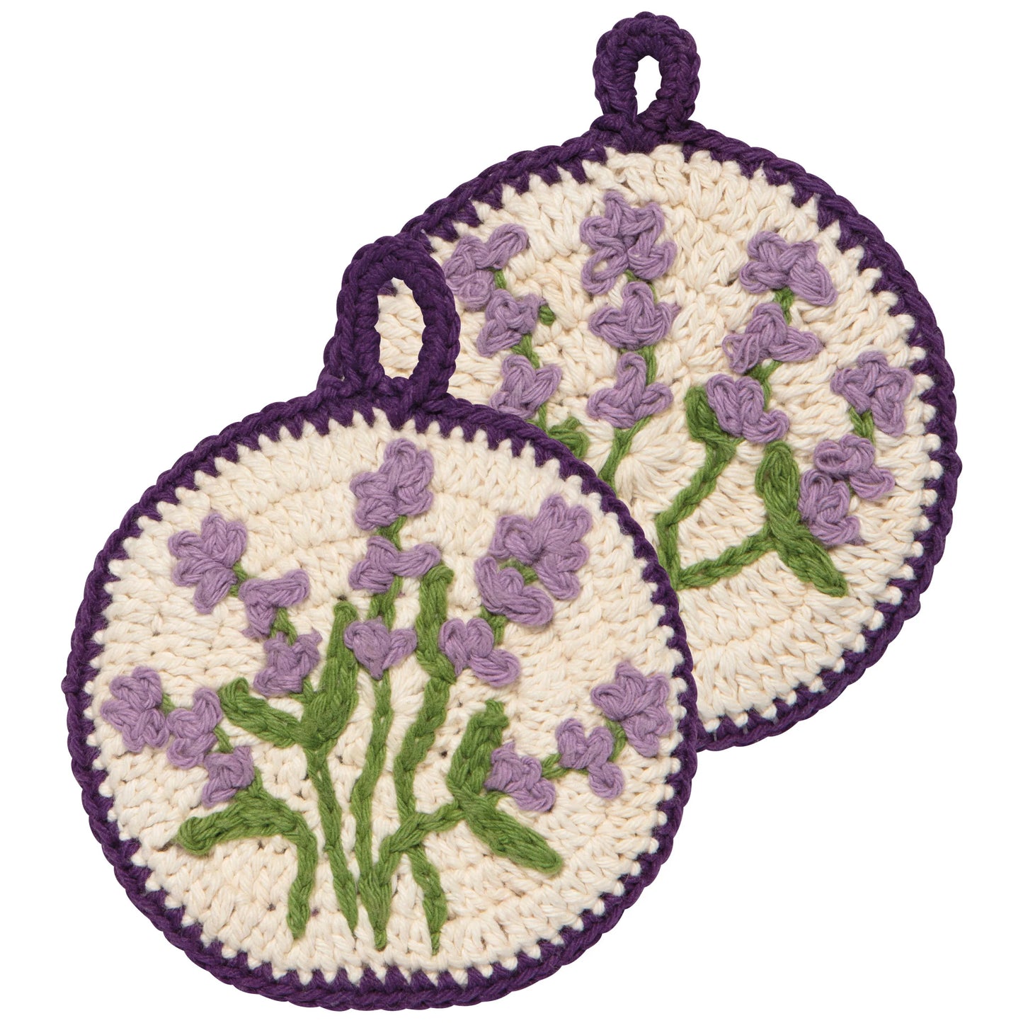 Lavender Crochet Sponges Set of 2