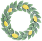 Lemon Wreath