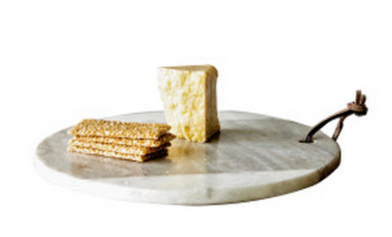 9" Round Marble Cheese Cutting Board