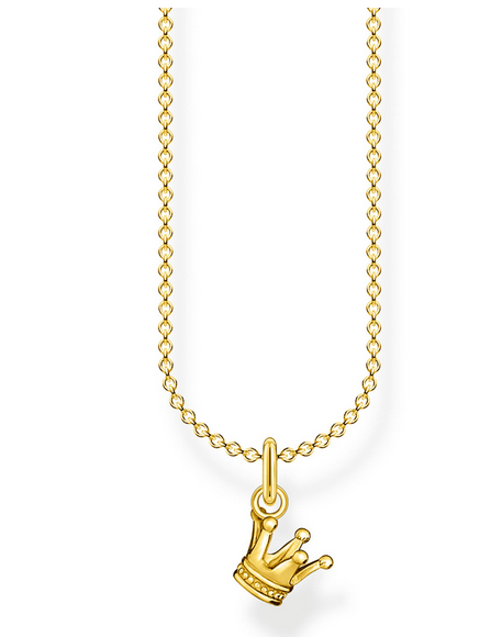 Necklace crown gold KE2040-413-39