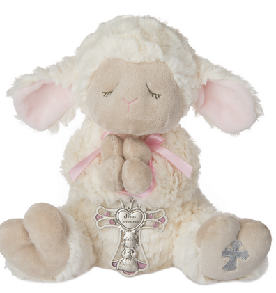 Lamb with Crib Cross