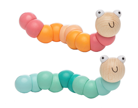 Wooden Twisty Worm