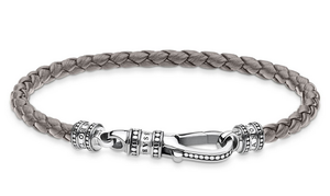 Braided Leather Bracelet A2012-682