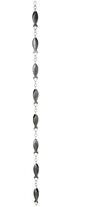 Antique Silver Fish Rain Chain