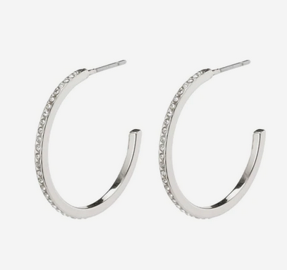 Preciosa Crystal Large Hoops