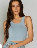 Bamboo Crop Tank Top