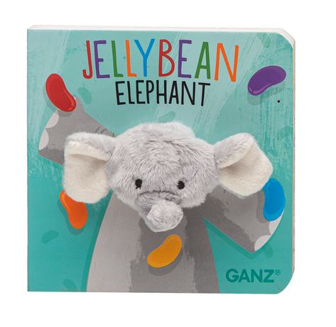 Jellybean Elephant Finger Puppet Book