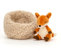 Hibernating Fox