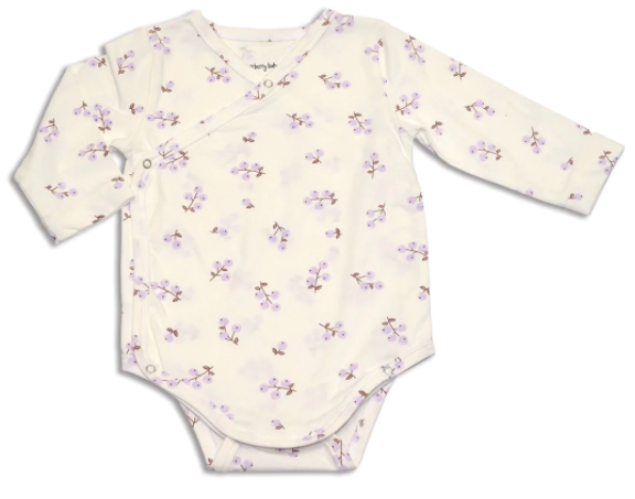 Organic Cotton Kimono Onesie