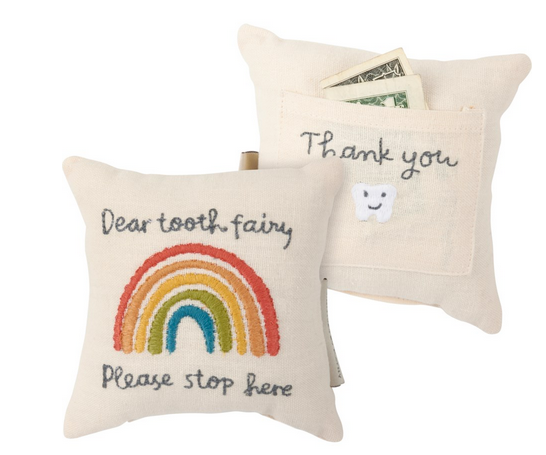 Dear Tooth Fairy Pillow