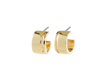 Hoop Earrings Tova Gold Plated