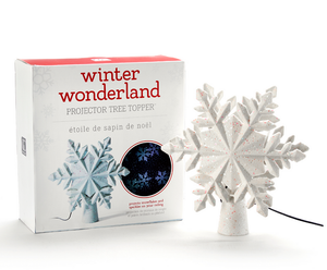 Winter Wonderland Projecting Tree Topper