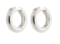 ALAINA hoop earrings silver-plated