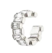 CREATE recycled ear cuff silver-plated