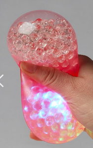 Light Up Squeeze Crystal Ball ( Colour Varies)