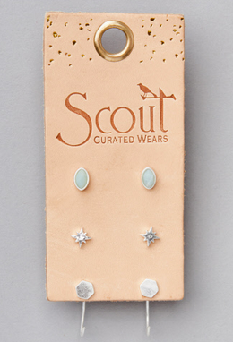 Scout Stone Earring