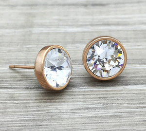 Fab JJ+RR Crystal Stud