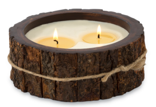 Tree Bark Candle