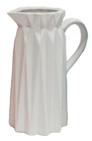 Ceramic Ruffle Vase