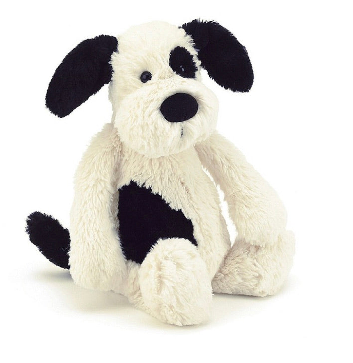 Black & Cream Puppy Bashful Medium